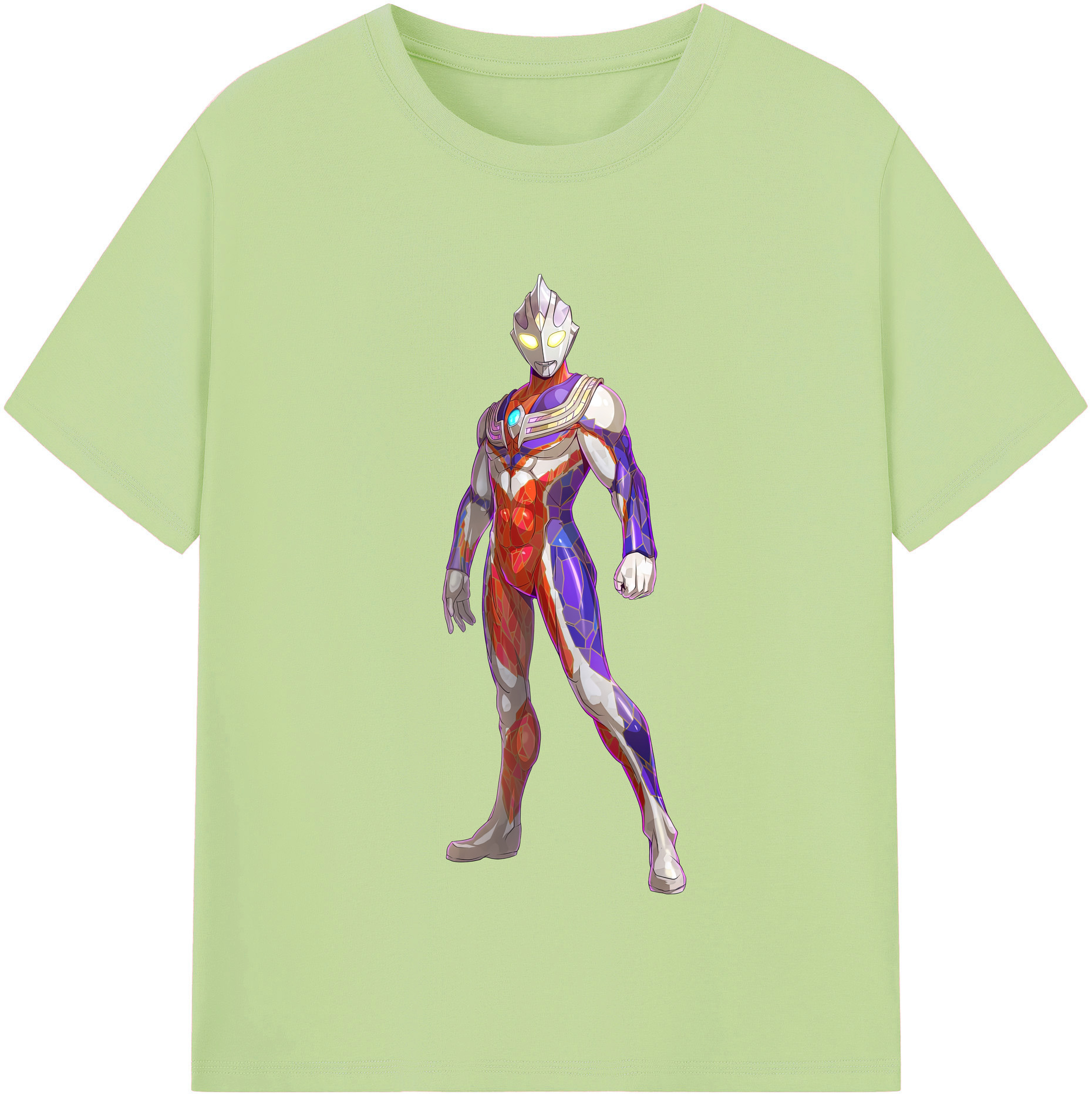 （画像用） ウルトラマン Ultraman 綿100％半袖Tシャツ（フロントプリント）